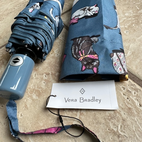 VERA BRADLEY UMBRELLA CAT'S MEOW:NWT CATS - Picture 6 of 9